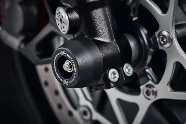 Cheap Front Fork Axle Sliders by Evotech Performance Triumph / Tiger Sport 660 / 2023