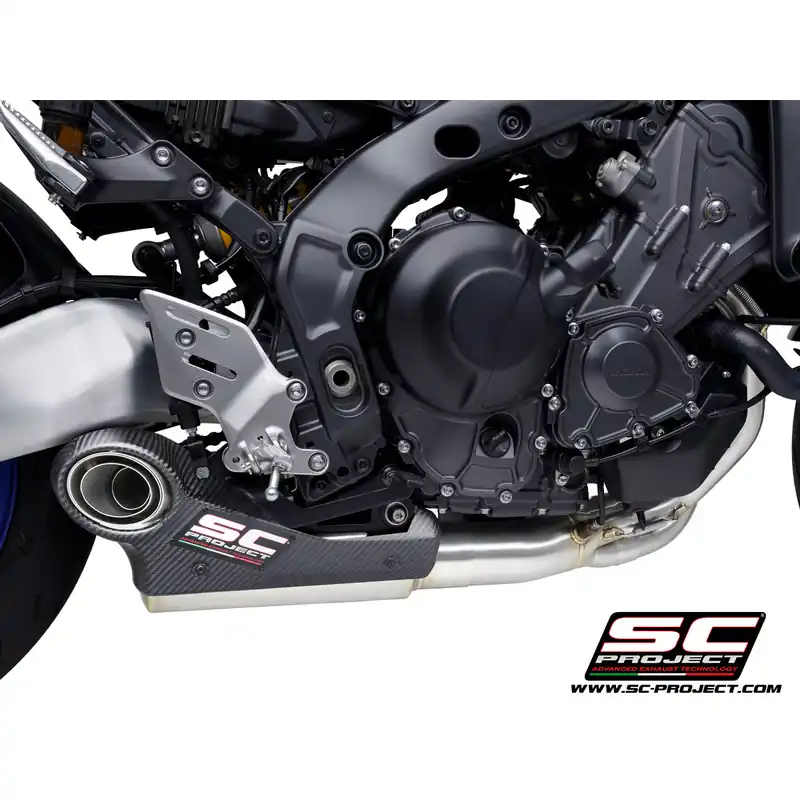 STR-1 Full System Exhaust by SC-Project Yamaha / MT-09 / 2021 Warranty Included